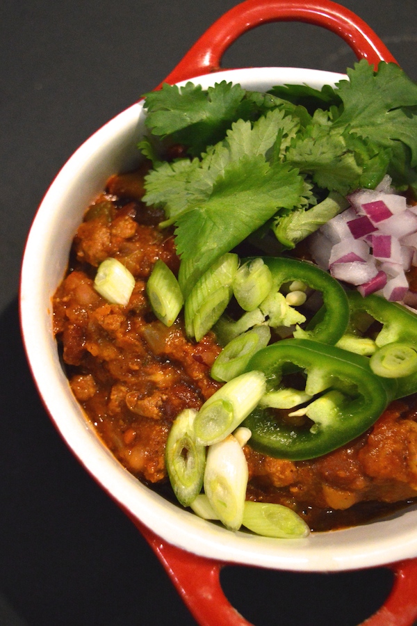 Two Bean Ground Lamb Chili