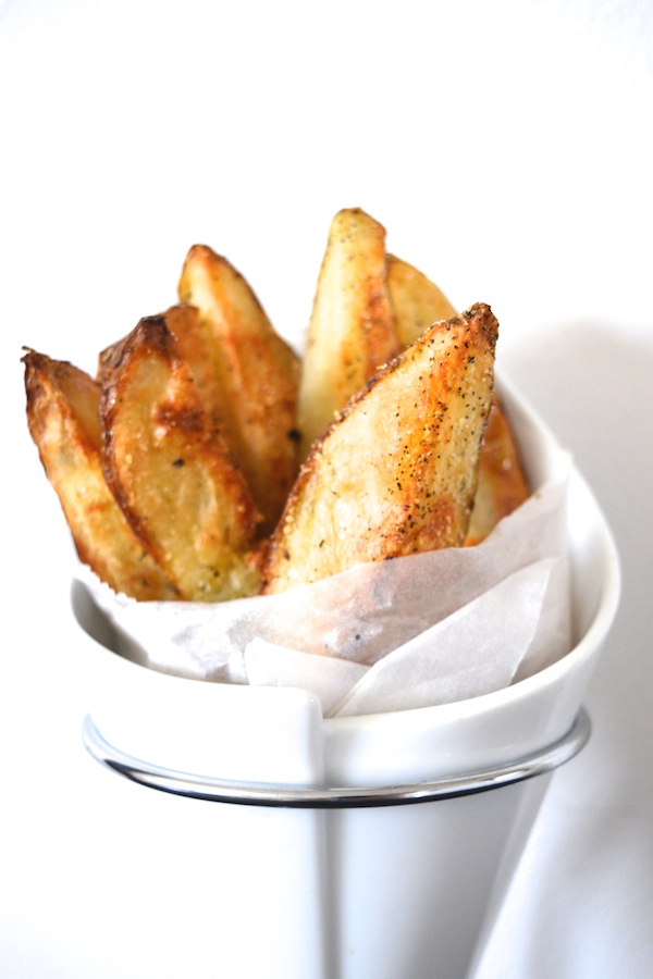 Roasted Parmesan Potato Wedges