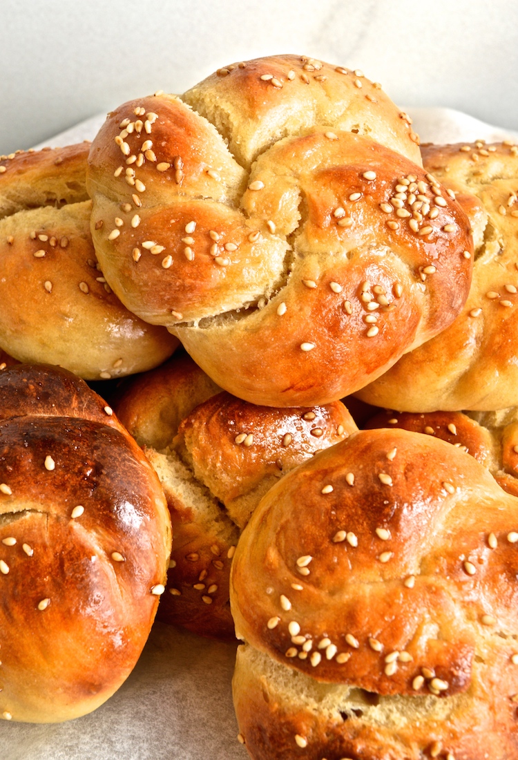 Mini Challah Bread Rolls