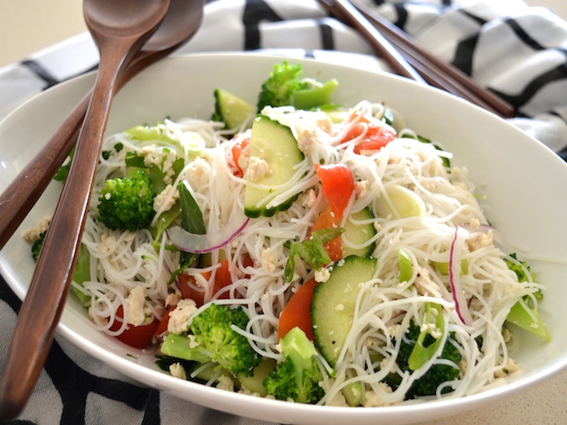 Spicy Glass Noodle Salad