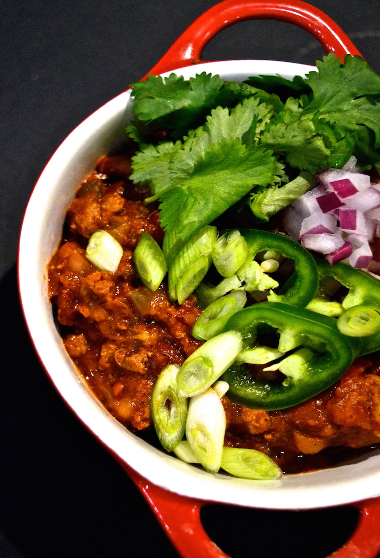 Two Bean Ground Lamb Chili